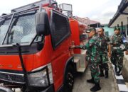 Kemenhan RI Bantu 2 Unit Water Tank untuk Kodim 0306/50 Kota