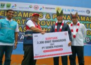 Disaksikan Menteri LH, Tobat Ekologis, 3.300 Mangrove PT Semen Padang Hijaukan Tiram
