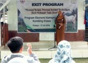 Dorong Mustahik Menjadi Muzaki, UPZ Baznas Semen Padang Tuntaskan Program Kambing Etawa