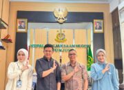 Perkuat Hubungan Kelembagaan, BRI Cabang Sijunjung Sambangi Kejari