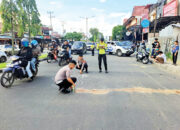 Menyeberang Jalan bersama 2 Anaknya, Wanita Paruh Baya Tewas Tertabrak Pelajar Bonceng Tiga