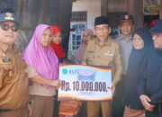 Maigus Nasir Salurkan Bantuan Uang dan Logistik Korban Kebakaran Banuaran