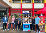BRI Region 3 Padang Meriahkan Nobar Bertajuk Bola Gembira di Halaman Kantor Gubernur Sumbar