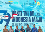 Ikut Meriahkan Hari Bakti TNI AU ke-79, BRI Region 3 Padang Perkuat Sinergi