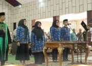 Bupati Khairunas Lantik 4 Pejabat Administrator dan Pejabat Pengawas