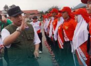 Wako Hendri Arnis Tinjau Pemusatan Latihan, Motivasi Capaska Tampilkan Pengibaran Merah Putih Terbaik