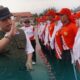Wako Hendri Arnis Tinjau Pemusatan Latihan, Motivasi Capaska Tampilkan Pengibaran Merah Putih Terbaik