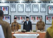 Sebagai Kepala Dinas Perdagangan, Koperasi dan UKM, Wako Solok LantikRicky Carnova
