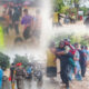 TRC Satlinmas Evakuasi Warga Terjebak Banjir di Kuranji