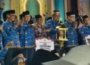 Tiga Kali Berturut-turut, Sumbar Juara Umum MTQ Nasional Korpri VIII di Makassar
