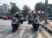 Cinta Indonesia, Ribuan Bikers Honda PCX Konvoi Simpatik Rayakan HUT RI ke-81