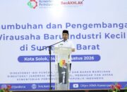 Wali Kota Solok Dorong IKM Jadi Pencipta Lapangan Kerja, Calon Wirausaha Baru Digembleng