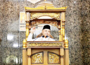 Jadi Khatib Shalat Jumat di Masjid Agung Nurul Falah, Bupati Agam Angkat Tema “Kemerdekaan yang Menggebu Jiwa”
