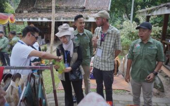 Tim Evaluator UNESCO Kunjungi Geosite Geopark Silokek
