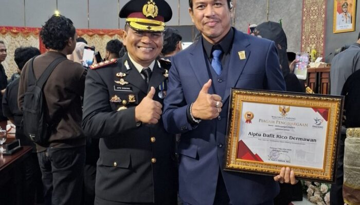 Boyong PIN Emas HJK Padang ke-357, Katim Klewang David WW Bikin Bangga Polresta Padang