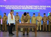 Bidik Sumbar Jadi Pusat Ekosistem Halal Nasional, Mahyeldi Ajak Kepala Daerah Percepat Sertifikasi Halal