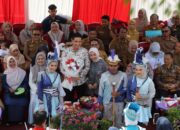 Pawai Alegoris Meriahkan HUT ke 81 RI di Sawahlunto