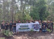 PLN dan Masyarakat Tanam Mangrove di Pesisir Bengkalis untuk Perkuat Ketahanan Lingkungan
