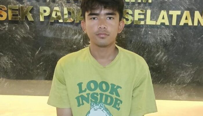 Seminggu Buron, Pencuri Besi Pagar Bengkel Diciduk