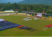Upacara Hari Kemerdekaan Solsel, Paskibraka Bentuk Formasi 81