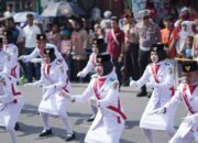 Pawai Alegoris Meriahkan HUT ke-81 Kemerdekaan RI di Kota Solok