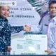Sekda Sawahlunto Serahkan Bantuan Korban Kebakaran Desa Sikalang Talawi