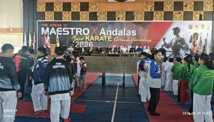 The Arena of Maestro x Andalas Open Karate Championship, Ajang Persiapan Atlet Jelang Porprov
