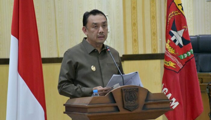Wabup Agam Sampaikan Rancangan Perubahan KUA-PPAS APBD 2026