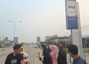 Kabut Asap Melanda, BRI BO Dharmasraya Bagi-bagi Masker Gratis