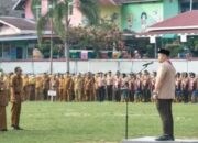 Apel Gabungan Sekaligus Lepas Kontingen Jamnas XII, Wawako Jeffry Minta ASN Sawahlunto Tingkatkan Kinerja