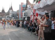 Pawai Alegoris HUT Ke-81 RI di Batusangkar Meriah, Tampilkan Budaya dan Kreativitas Masyarakat