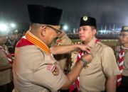 Hendri Arnis Terima Lencana Darma Bakti Gerakan Pramuka Nasional