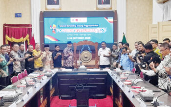 Sah! Porprov XVI Sumbar Tetap Digelar 2-14 Oktober 2026, Gubernur Mahyeldi Soft Launching