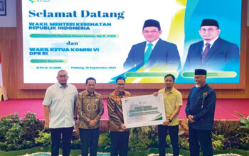 Sarana Pendukung Pelayanan Kesehatan, Sumur Bor untuk RS M. Djamil Padang Resmi Diserahterimakan