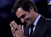 Roger Federer Terima Cincin Hall of Fame di US Open