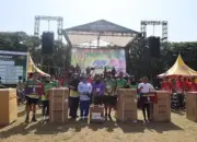 Sambut HUT TNI ke-81, Dankodaeral II Dorong Sinergi TNI dan Masyarakat Lewat Fun Run Serentak
