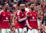 Manchester United Pesta Gol di Old Trafford, Hattrick Bruno Fernandes Bungkam Ipswich Town 5-2