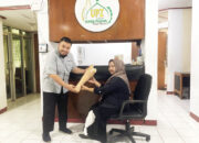 Kaki Palsu dari UPZ Baznas Semen Padang Kembalikan Kemandirian Rahma