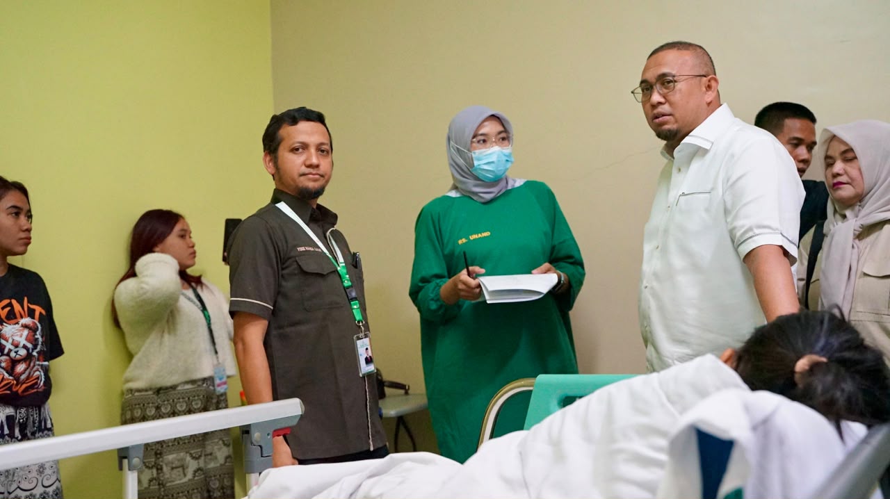 Andre Rosiade Bantu Pengobatan Salsabilla, Anak Penderita Penyakit Jantung di Padang