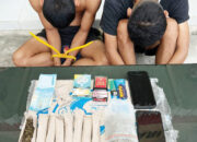 Mangkal di Warung, 2 Pengedar Ganja Ditangkap di Kabupaten Sijunjung