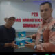 Peduli Warga Akibat Kabut Asap, Komunitas Wartawan Peduli Sawahlunto Bagikan Masker Gratis