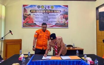 Kwarcab 0317 Pramuka Pasbar Gandeng Basarnas Bentuk SAKA SAR