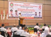 Kukuhkan Ibunda Guru PGRI Sumbar, Mahyeldi Tekankan Kompetensi dan Perlindungan Guru