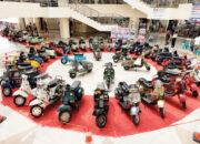 TBSS ke-32 Hadir di Bukittinggi, 90 Vespa Antik Jadi Magnet Pengunjung Pasar Atas