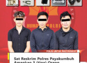 Kompolotan Pencuri Kabel Tower asal Riau Beraksi di Payakumbuh, Ketahuan Warga, 3 Pelaku Ditangkap