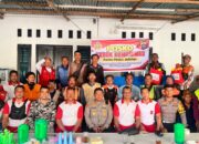 Polres Pessel Bersama Komunitas Ojek, Berbagi Sembako pada Jumat Barokah