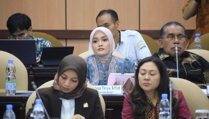 Rapat dengan Menkeu, Senator Cerint Iralloza Perjuangkan Nasib Tenaga Kesehatan dan Pendidikan
