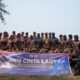 Peringati HUT Ke-81 TNI AL, Kodaeral II Gelar Aksi “Aku Cinta Laut” di Pantai Air Manis
