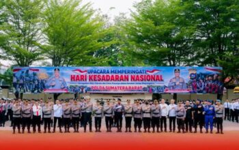 Pimpin Upacara Kesadaran Nasional 2026, Wakapolda Sumbar Tekankan Disiplin, Integritas dan Netralitas Personel