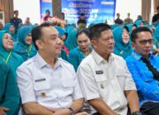 Wabup Agam Bersama Ketua TP-PKK Hadiri Jambore Kader PKK dan HKG ke-54 Tingkat Sumbar